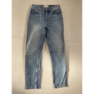 Everlane Regular Jeans The 90s Cheeky Denim Button Fly Mid Rise